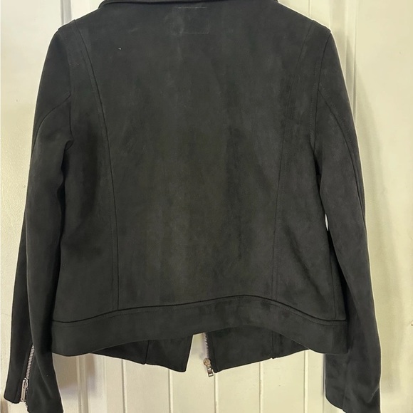 Old Navy Black faux suede jacket - Picture 3 of 3